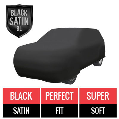 Black Satin BL - Black Car Cover for GMC Terrain 2012 SUV 4-Door