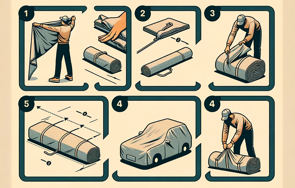 How To Fold And Store Your Car Cover Like A Pro