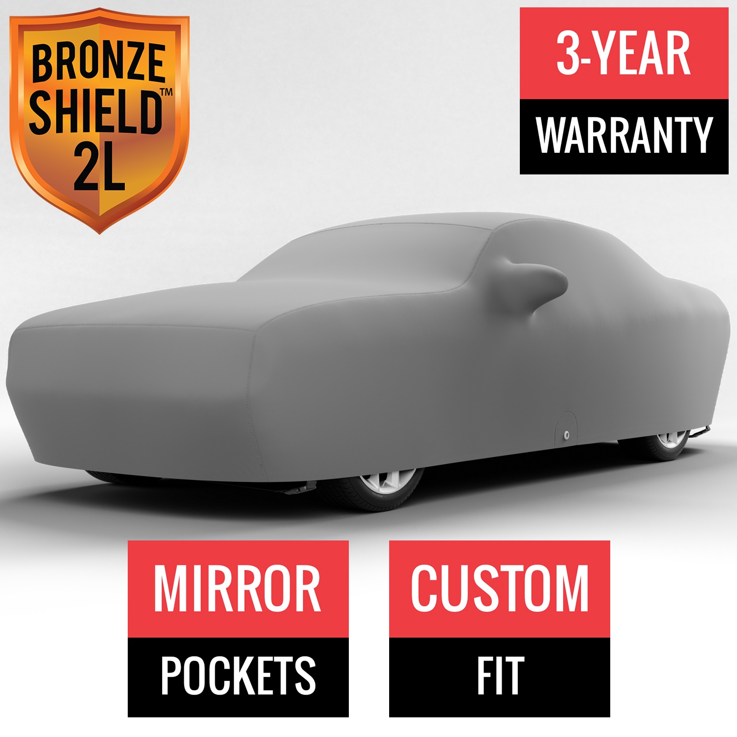 Bronze Shield 2L - Car Cover for Dodge Challenger 2012 Coupe 2-Door