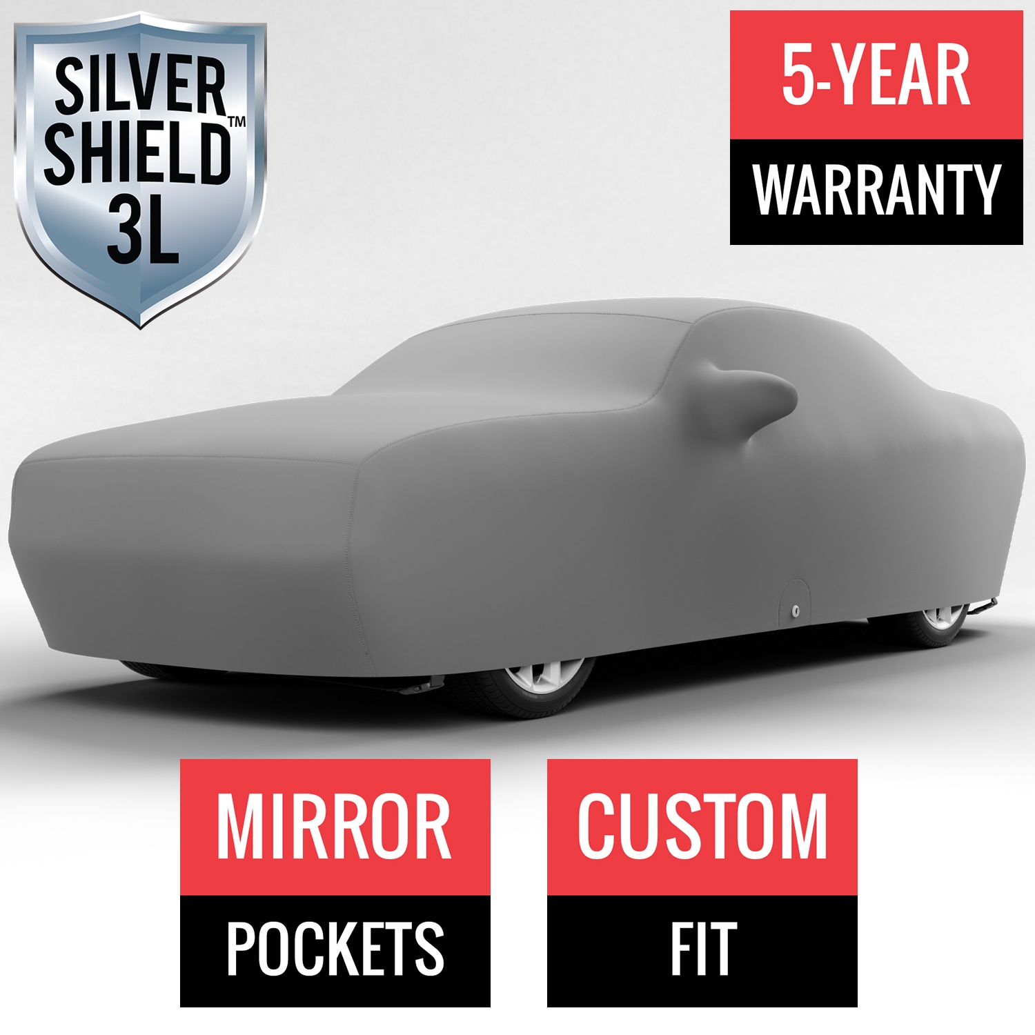 Silver Shield 3L - Car Cover for Dodge Challenger 2012 Coupe 2-Door