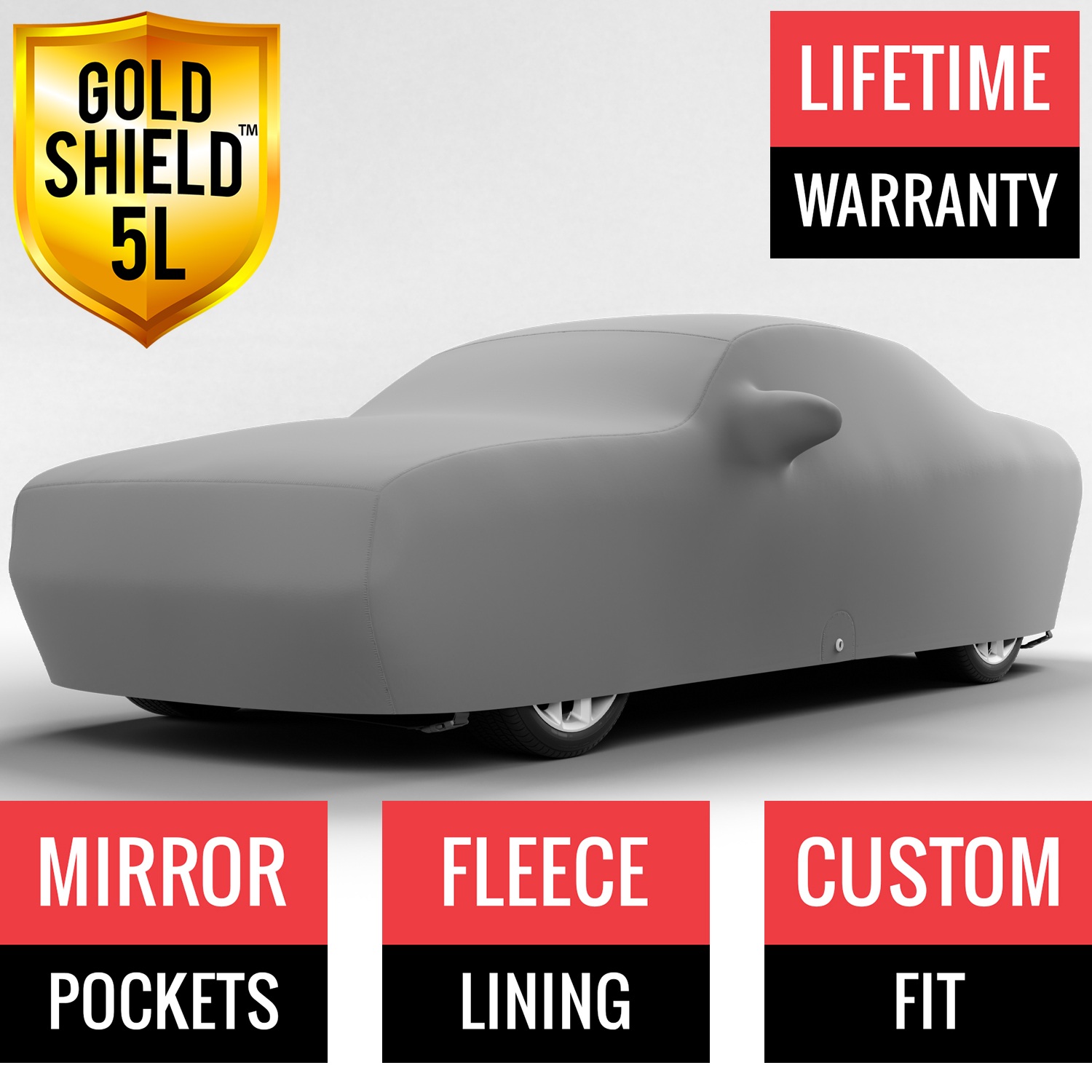 Gold Shield 5L - Car Cover for Dodge Challenger 2012 Coupe 2-Door