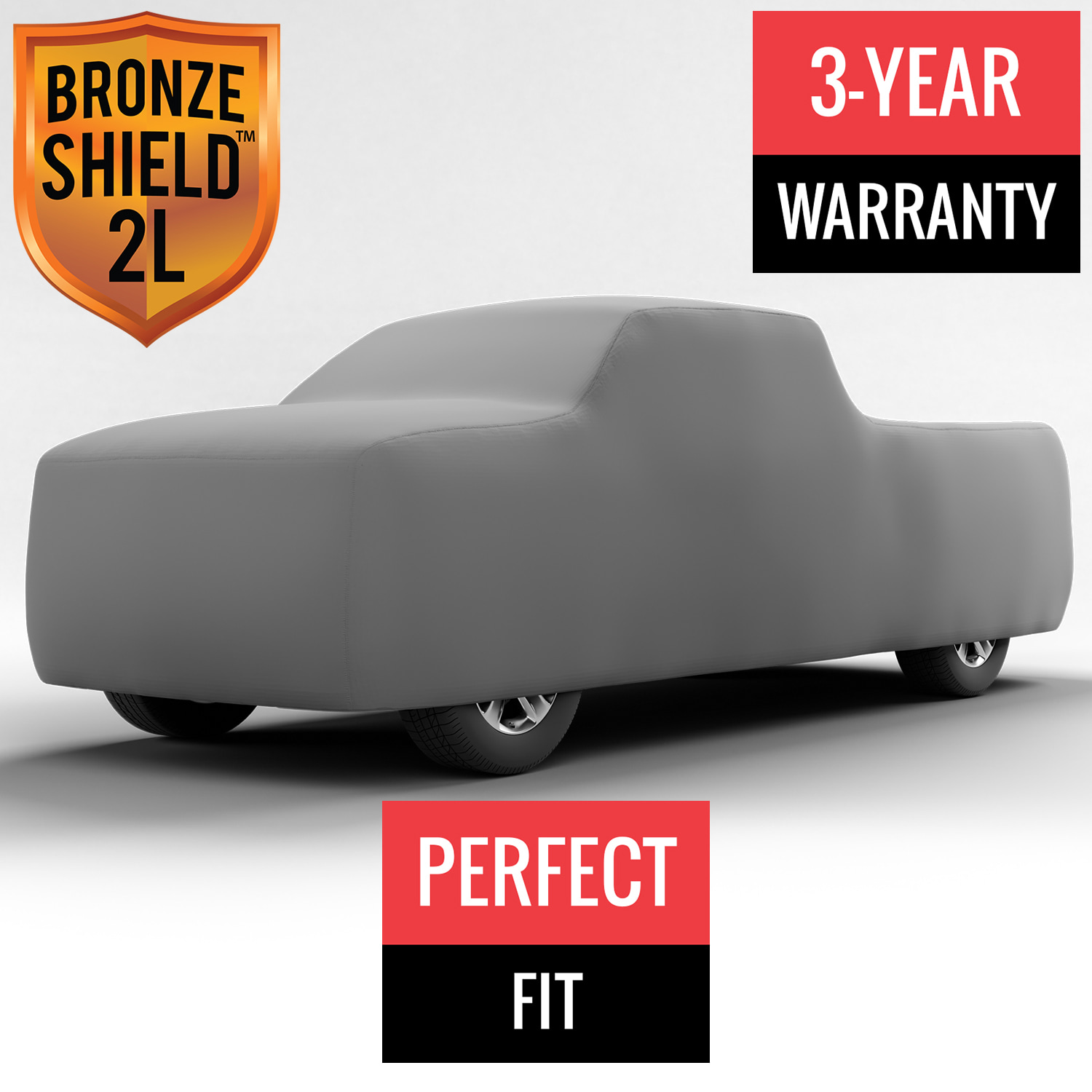 Bronze Shield 2L - Car Cover for Land Rover Series II 1970 Pickup 2-Door