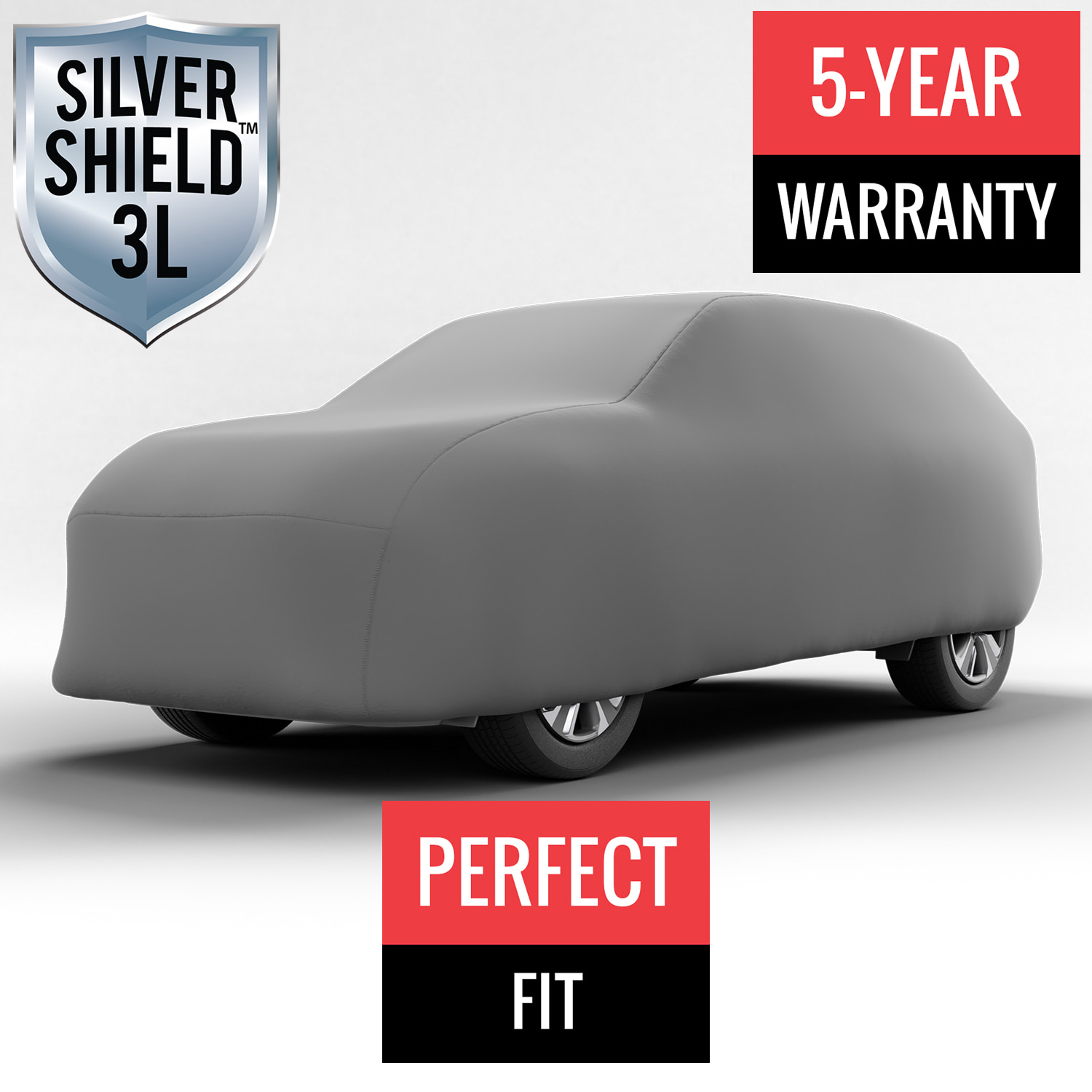 Silver Shield 3L - Car Cover for Land Rover Series III 1973 Soft-Top 2-Door LWB